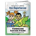 Fun Pack Coloring Book W/ Crayons - Living Green with the Eco-Superheroes